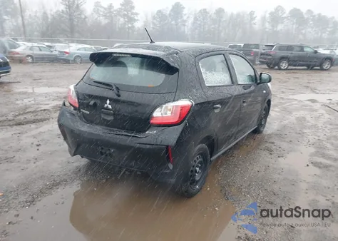 2024 Mitsubishi Mirage Es/Le из США, поврежденный, VIN ML32AUHJ9RH032991